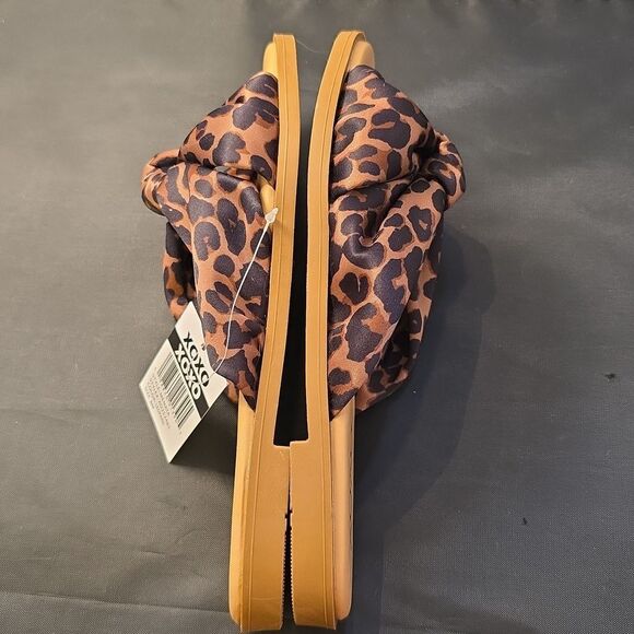 BRAND NEW XOXO SLIDE SANDALS with KNOTTED BOW SANDALS - Picture 9 of 15